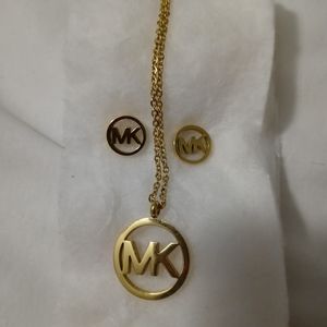 Michael Kors Necklace/Earrings Set